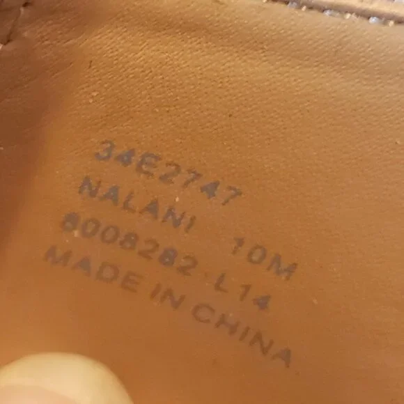 Calvin Klein Nalana Snakeskin Nappa Heels, Brand New in Box, Size 10 - Picture 10 of 12